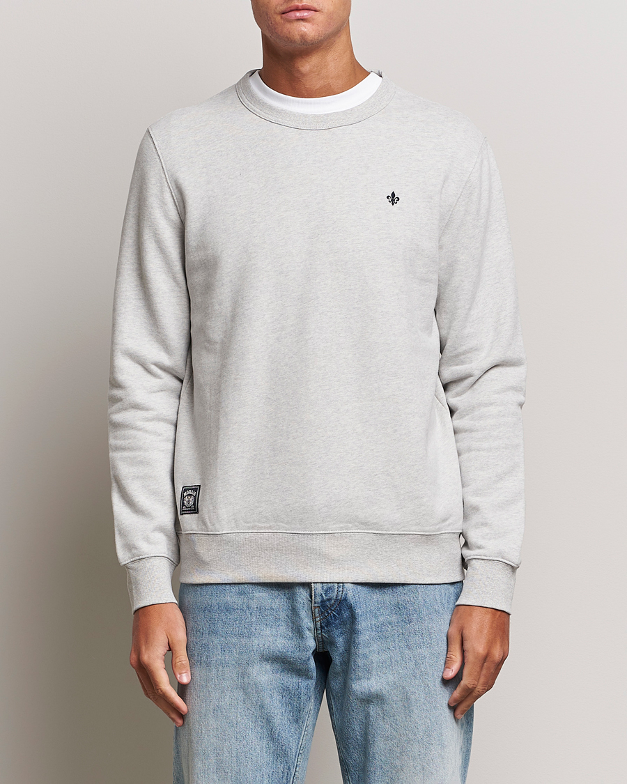 Men | Morris | Morris | Brandon Lily Sweatshirt Grey