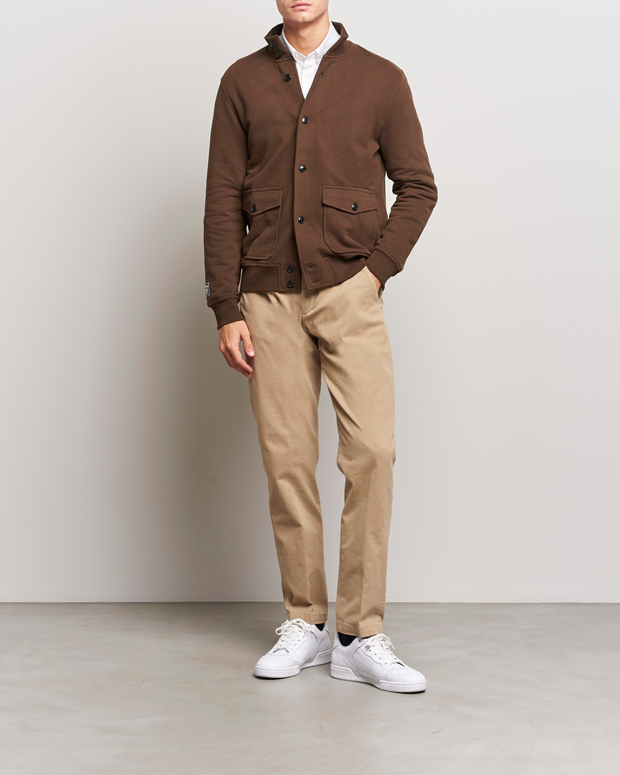 Herre | Gensere | Morris | Corwell Sweatshirt Cardigan Brown