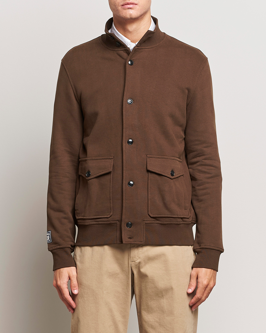 Herre | Gensere | Morris | Corwell Sweatshirt Cardigan Brown