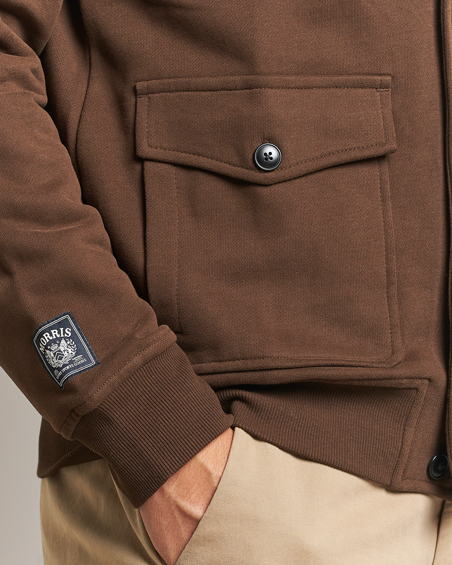Herre | Gensere | Morris | Corwell Sweatshirt Cardigan Brown