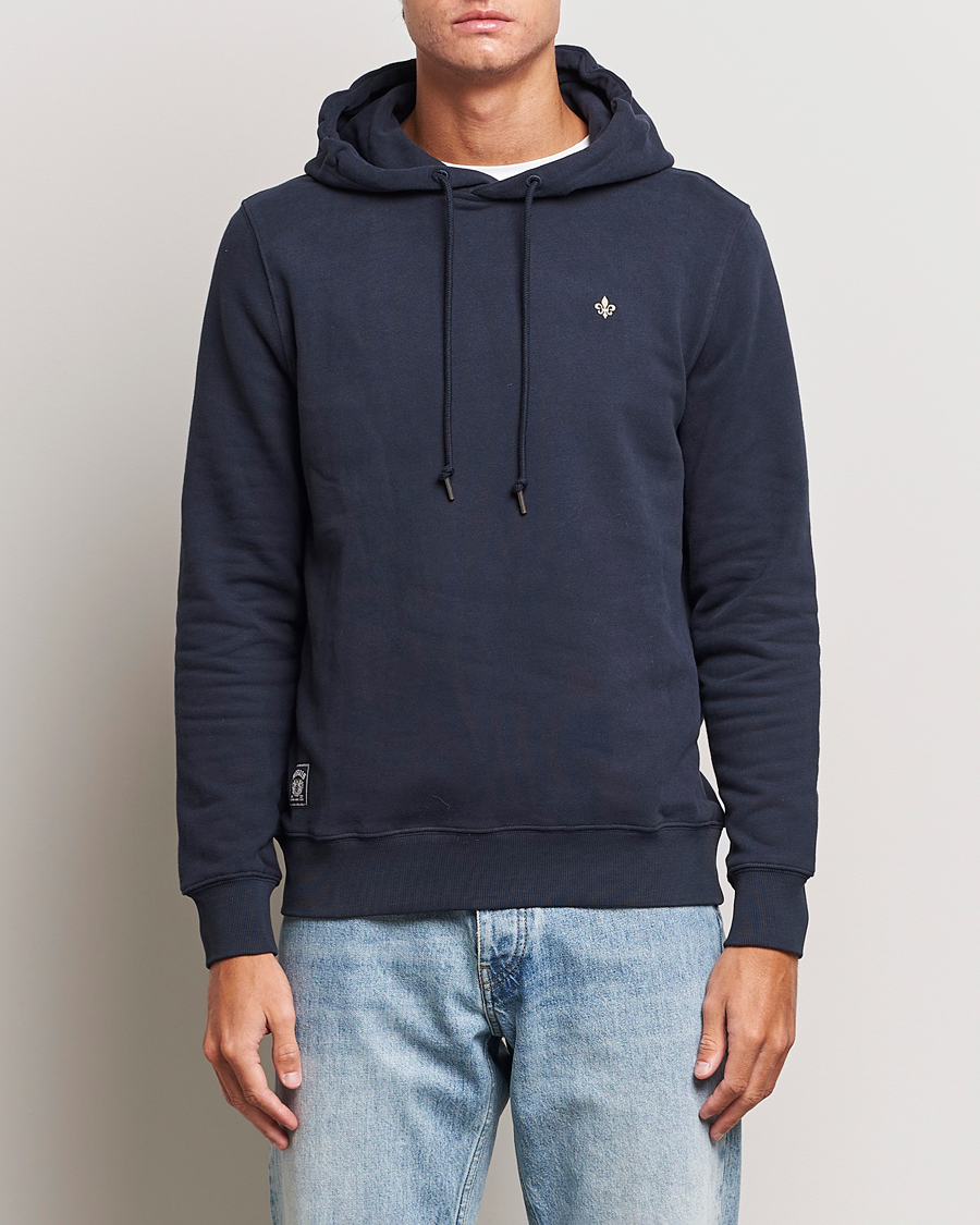 Herre | Gensere | Morris | Brandon Lily Hoodie Old Blue