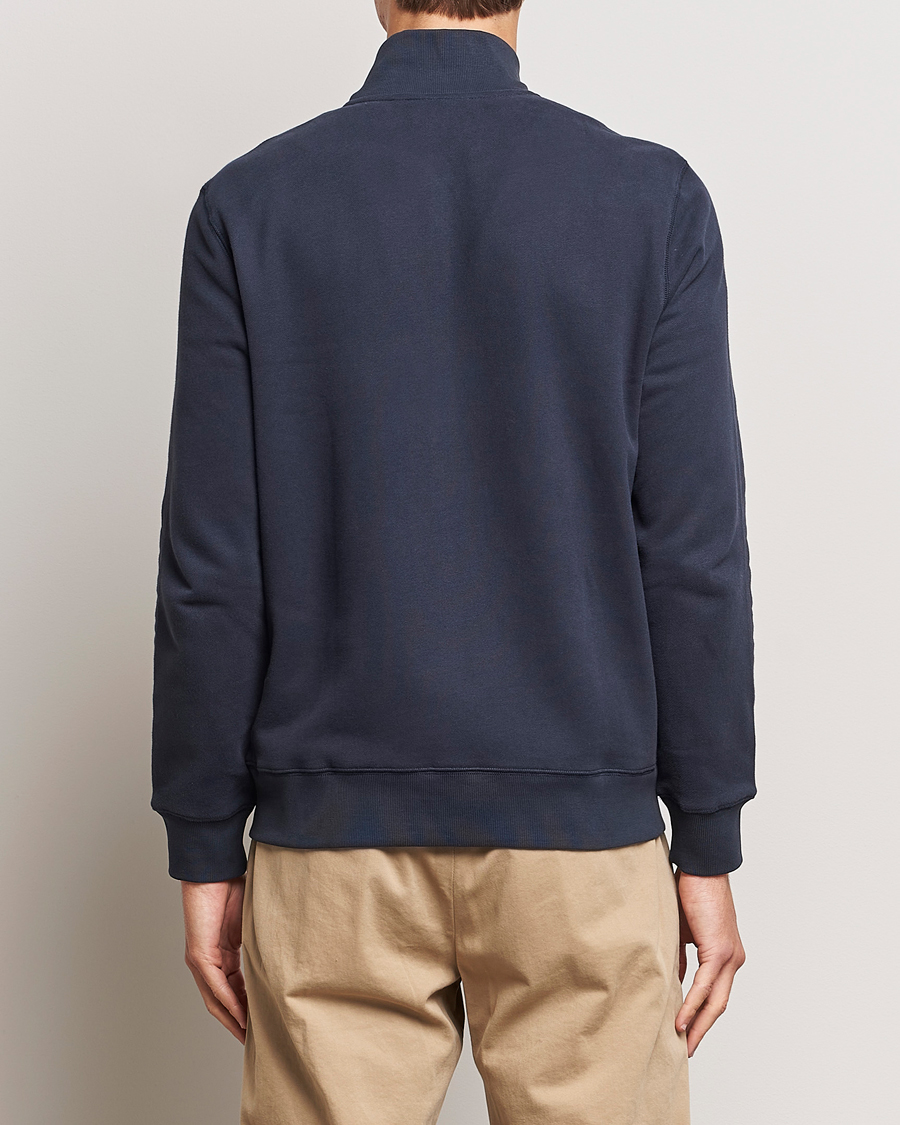 Herre | Gensere | Morris | Warren Sweat Zip Cardigan Old Blue