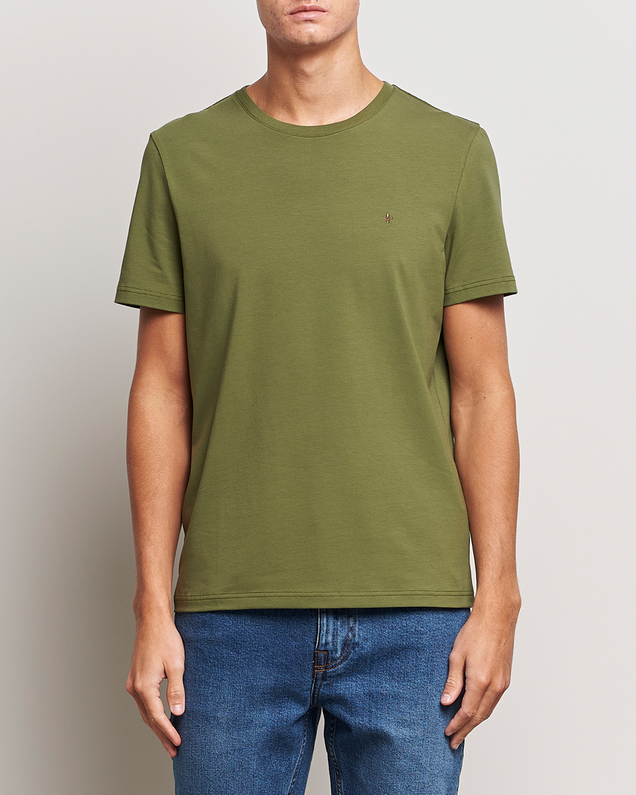 Herre |  | Morris | James Crew Neck T-shirt Olive