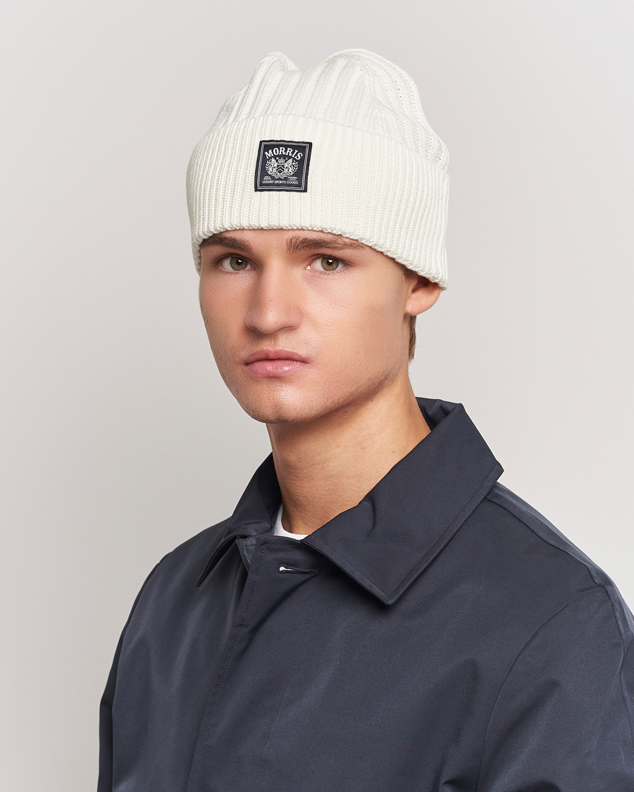 Herre | | Morris | Colton Beanie Off White