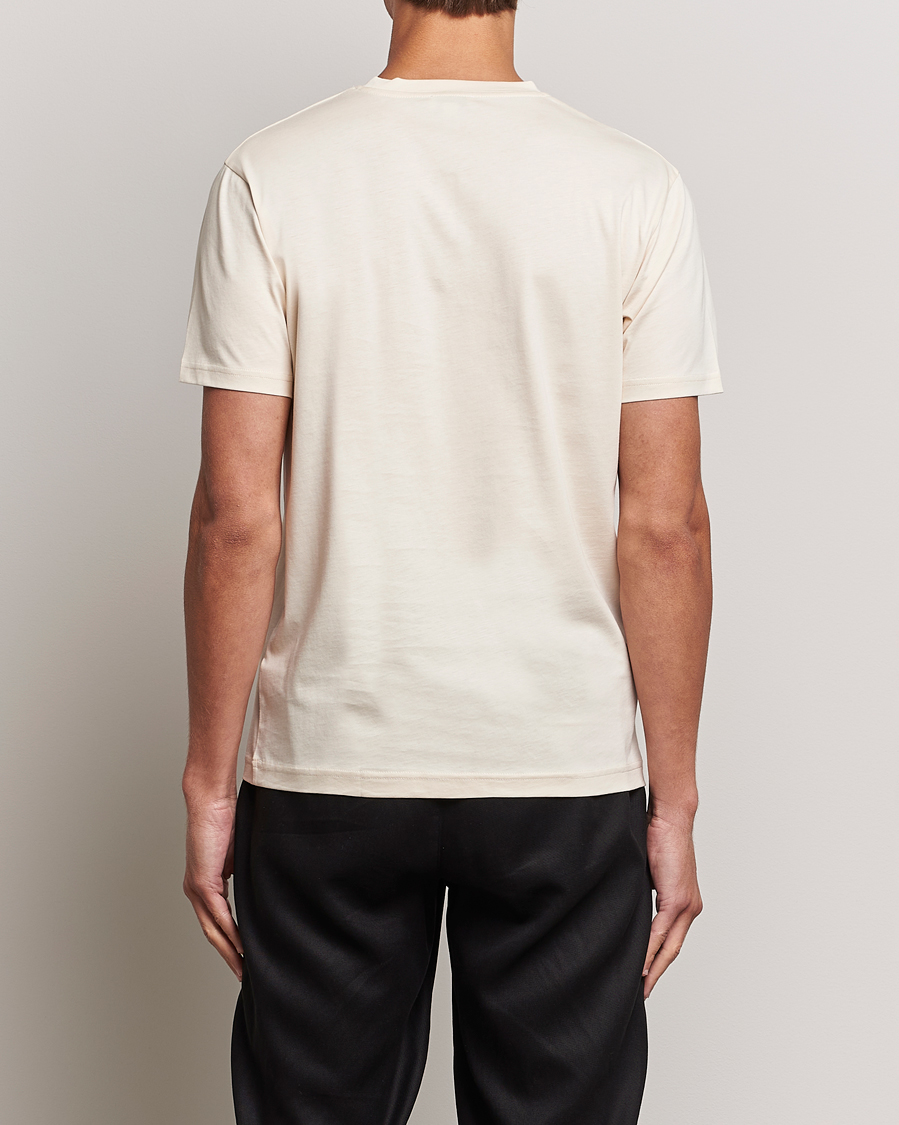 Herre | T-Shirts | Sunspel | Riviera Midweight Tee Undyed
