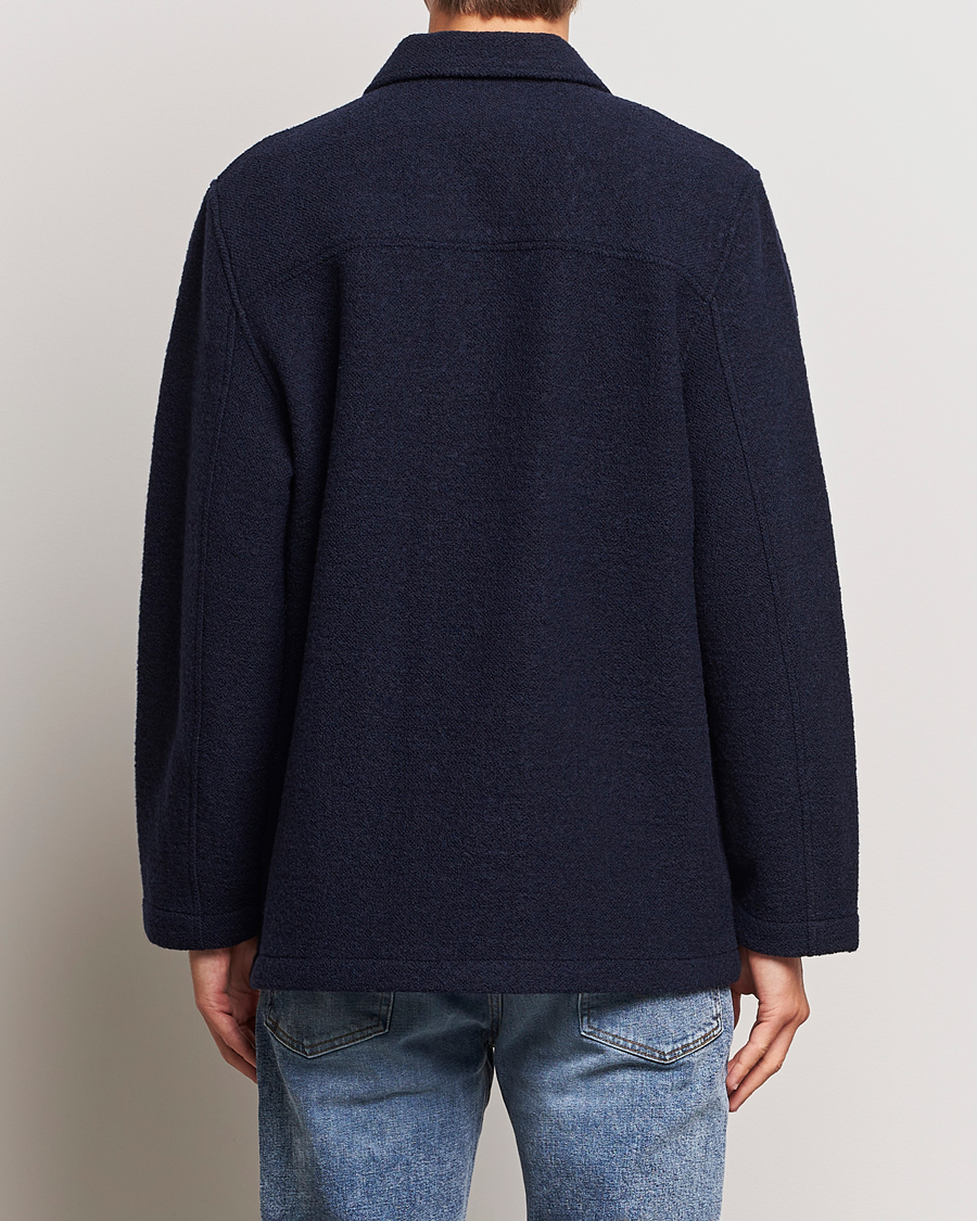Herre | Jakker | Sunspel | Double Faced Chore Jacket Navy