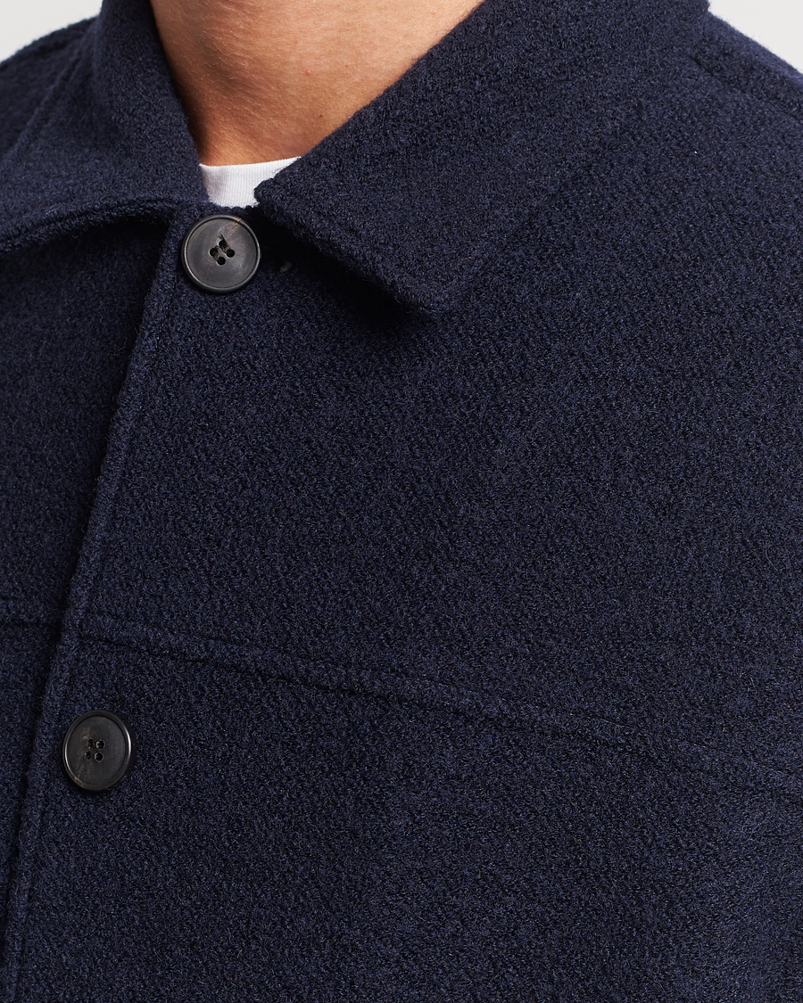 Herre | Jakker | Sunspel | Double Faced Chore Jacket Navy