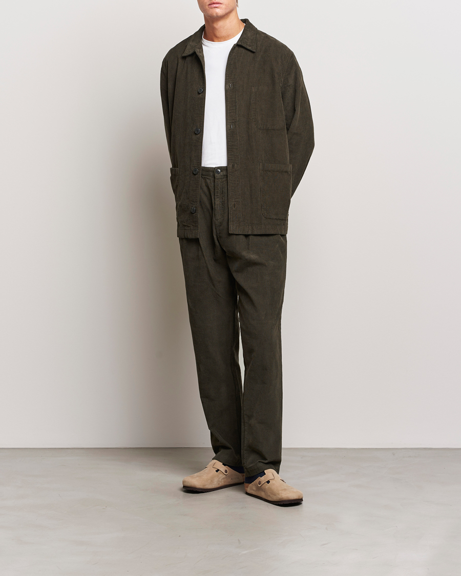 Herre | Dressjakker | Sunspel | Cord Twin Pocket Jacket Coffee