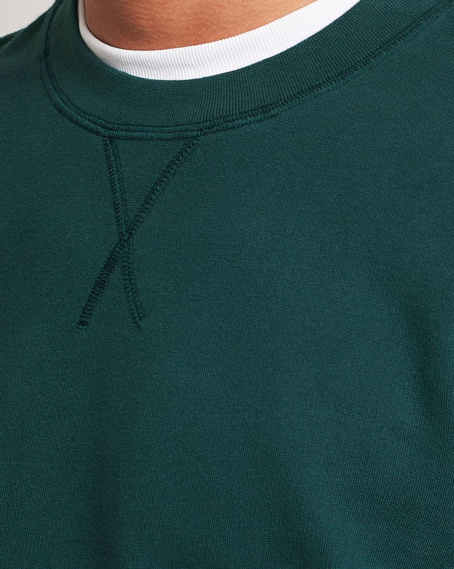 Herre | Gensere | Sunspel | Loopback Sweatshirt Peacock