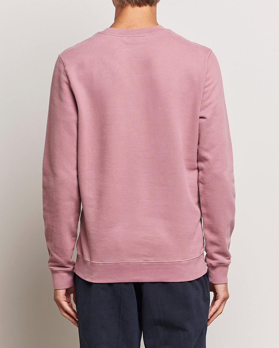 Herre | Gensere | Sunspel | Loopback Sweatshirt Vintage Pink