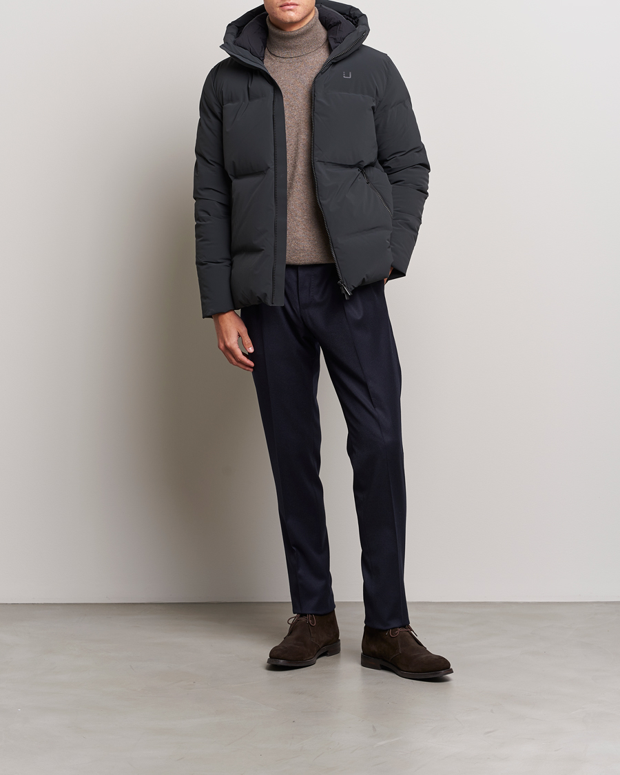 Herre | Jakker | UBR | Typhoon Padded Hood Jacket Night Olive