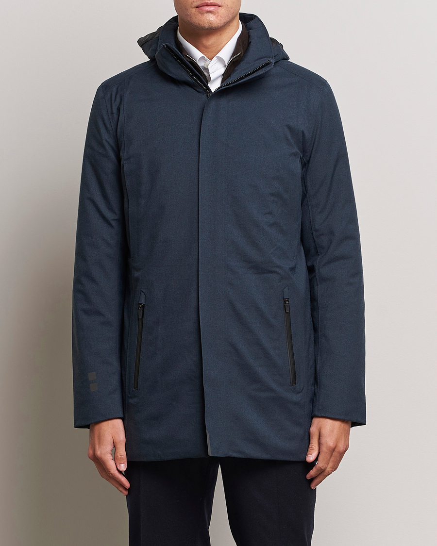 Herre | Klær | UBR | Regulator Parka Dark Navy Melange