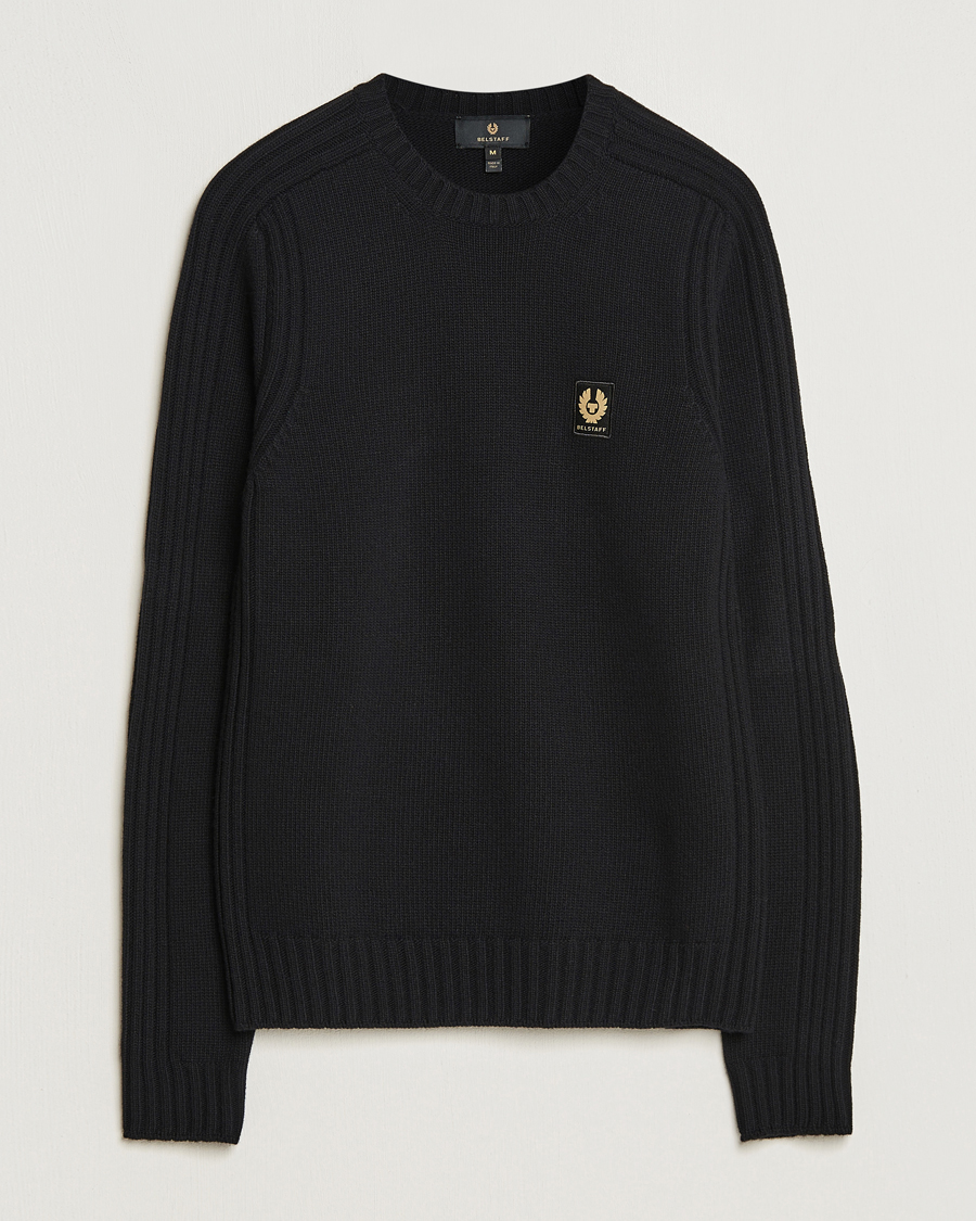 Herre | Gensere | Belstaff | Watch Wool Crewneck Black