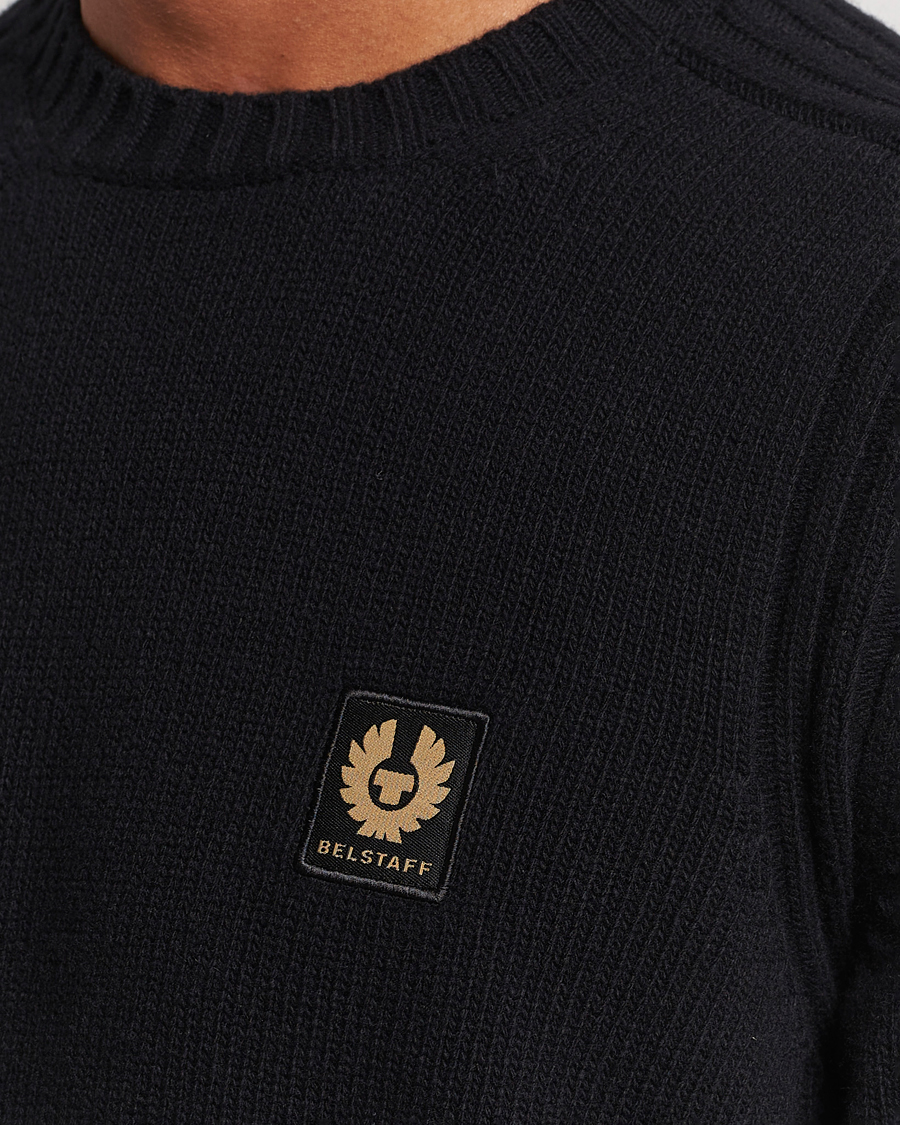 Herre | Gensere | Belstaff | Watch Wool Crewneck Black