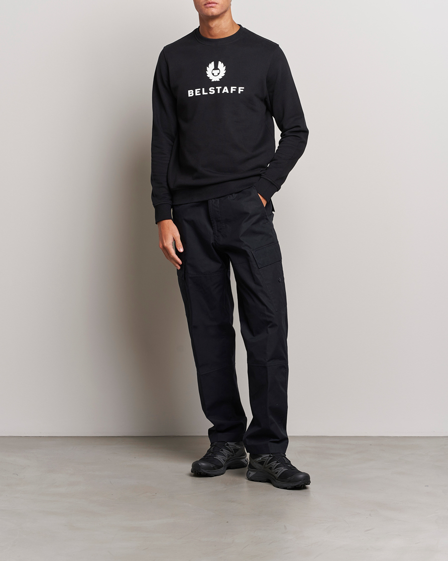 Herre | Gensere | Belstaff | Signature Crewneck Black