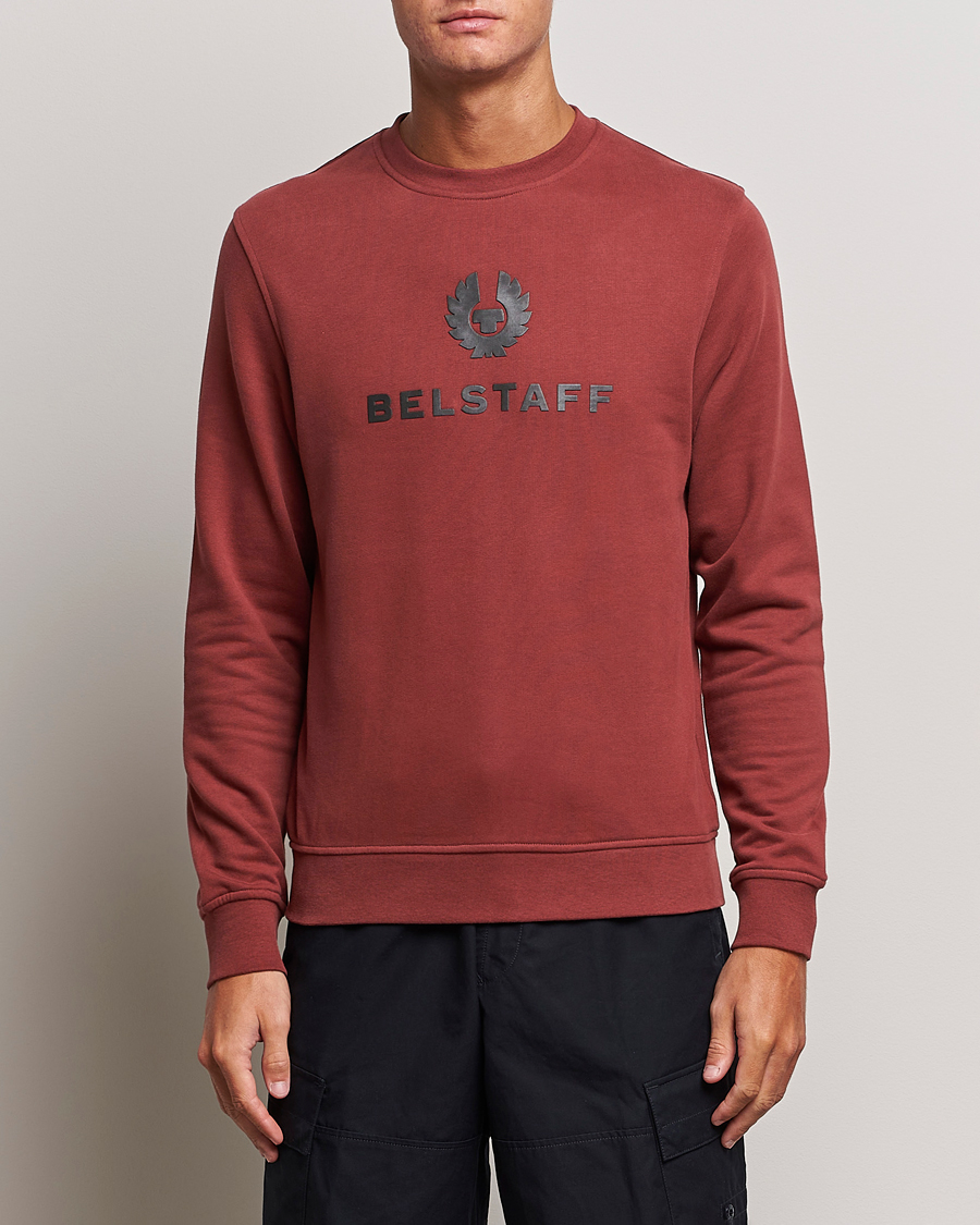 Herre | Gensere | Belstaff | Signature Crewneck Lava Red