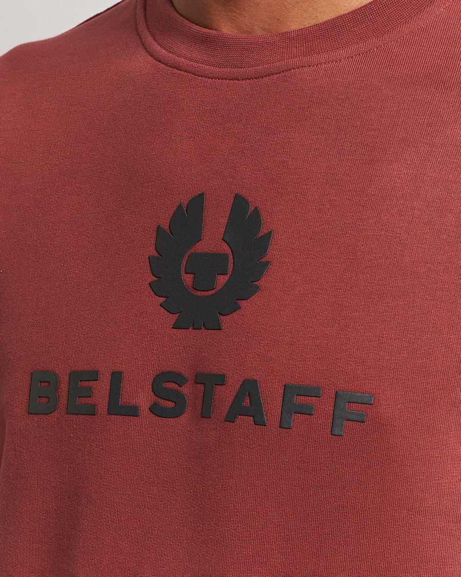 Herre | Gensere | Belstaff | Signature Crewneck Lava Red