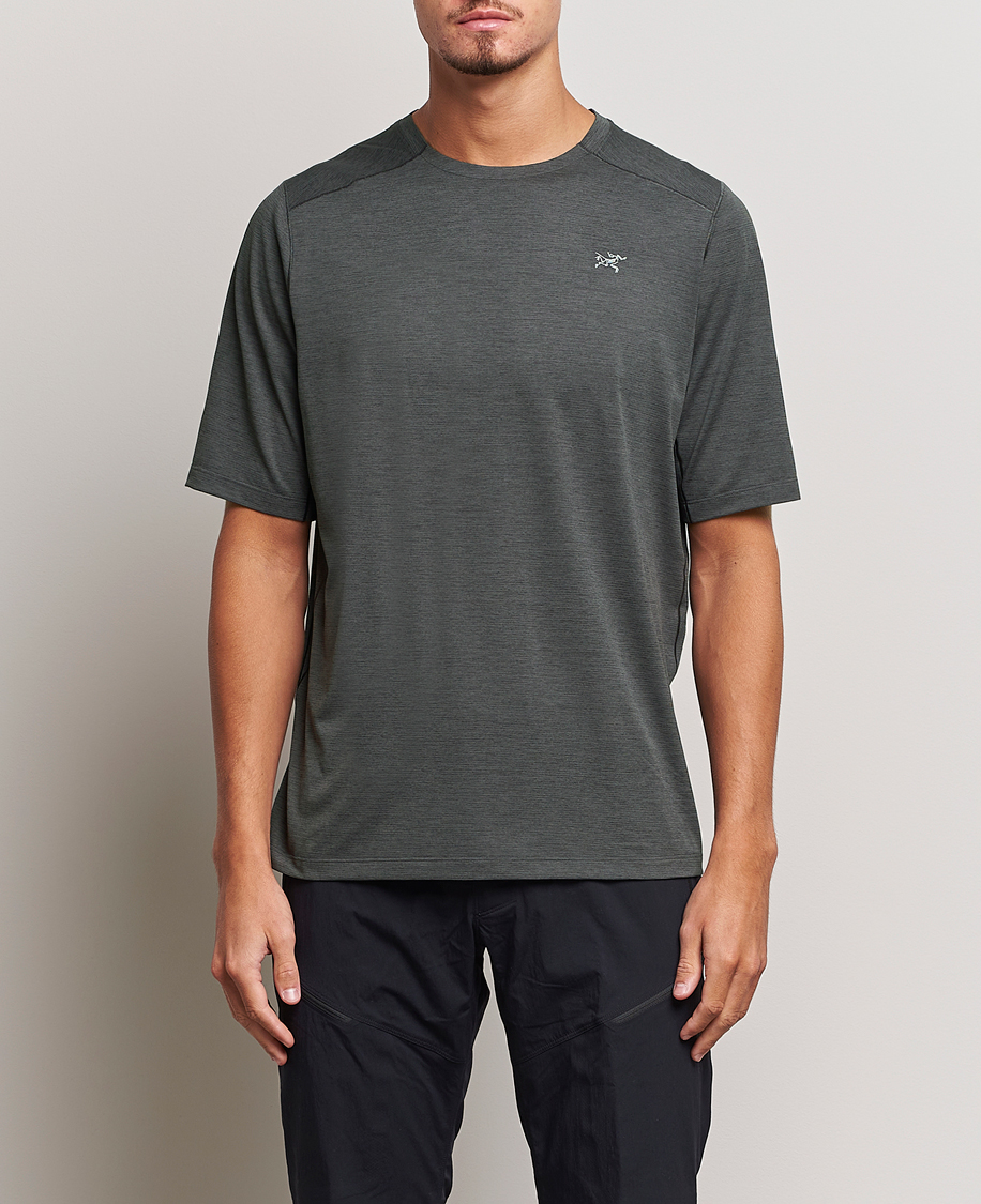 Herre | T-Shirts | Arc'teryx | Cormac Crew Neck T-Shirt Black Heather