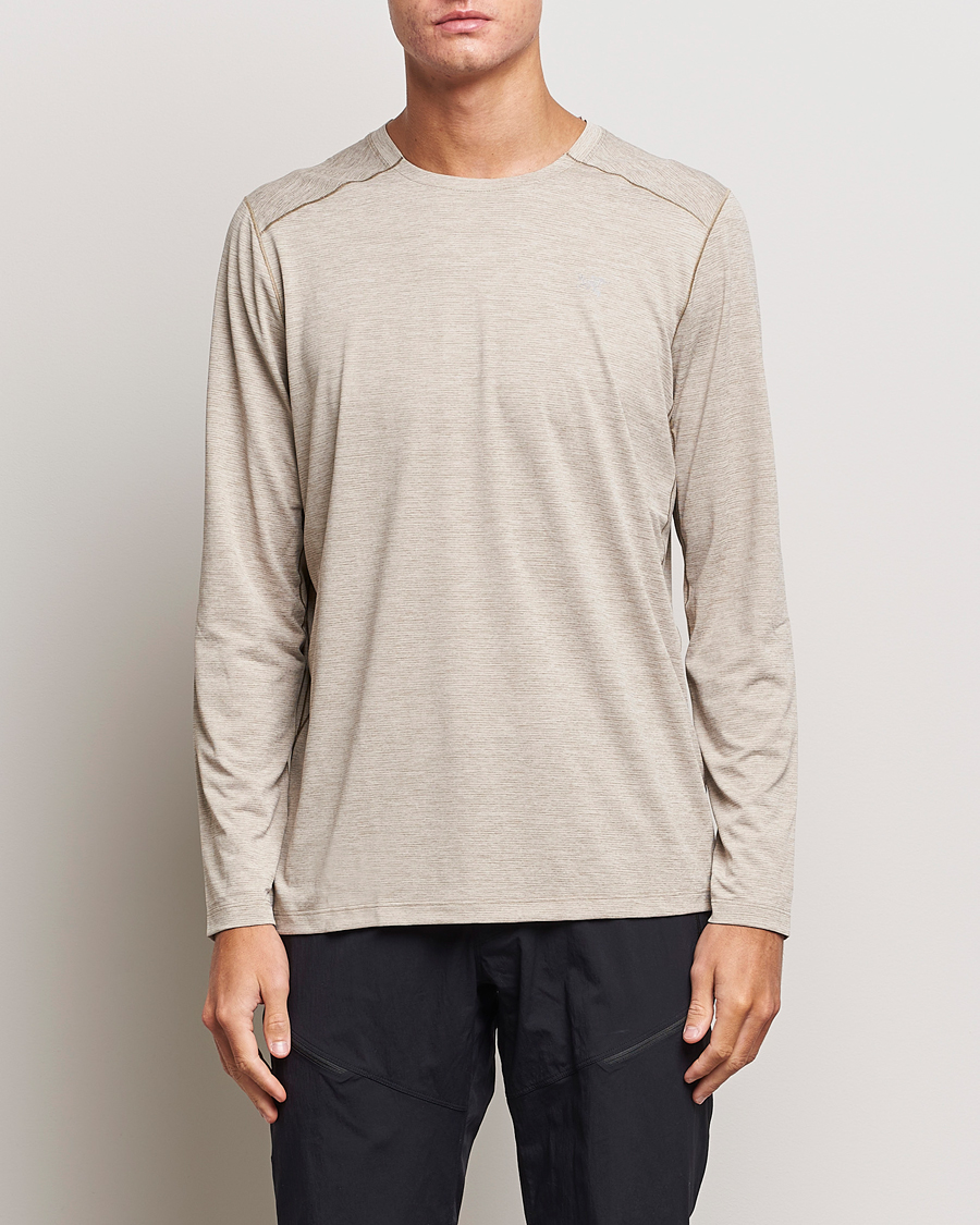 Herre | | Arc'teryx | Cormac Long Sleeve T-Shirt Smoke Bluff Heather