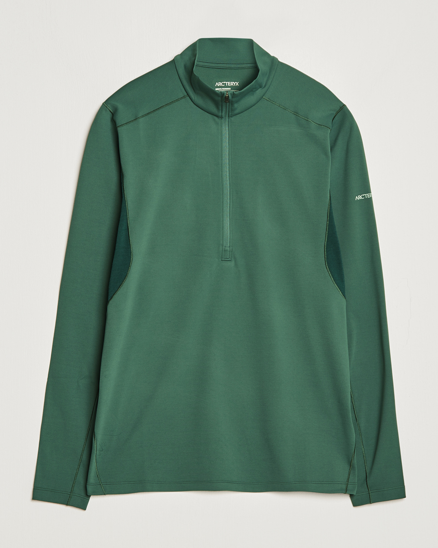 Herre | Gensere | Arc'teryx | Rho Hybrid Half-Zip Boxcar Green