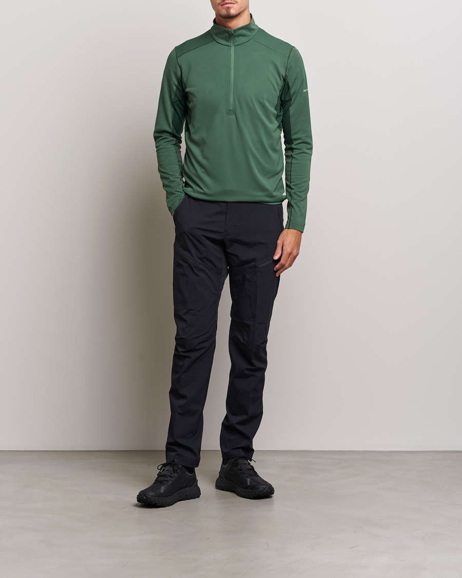 Herre | Gensere | Arc'teryx | Rho Hybrid Half-Zip Boxcar Green