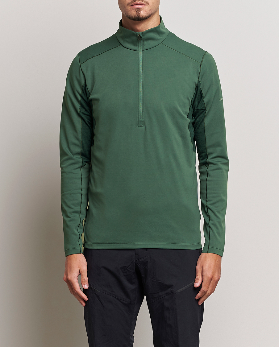 Herre | Arc'teryx | Arc'teryx | Rho Hybrid Half-Zip Boxcar Green