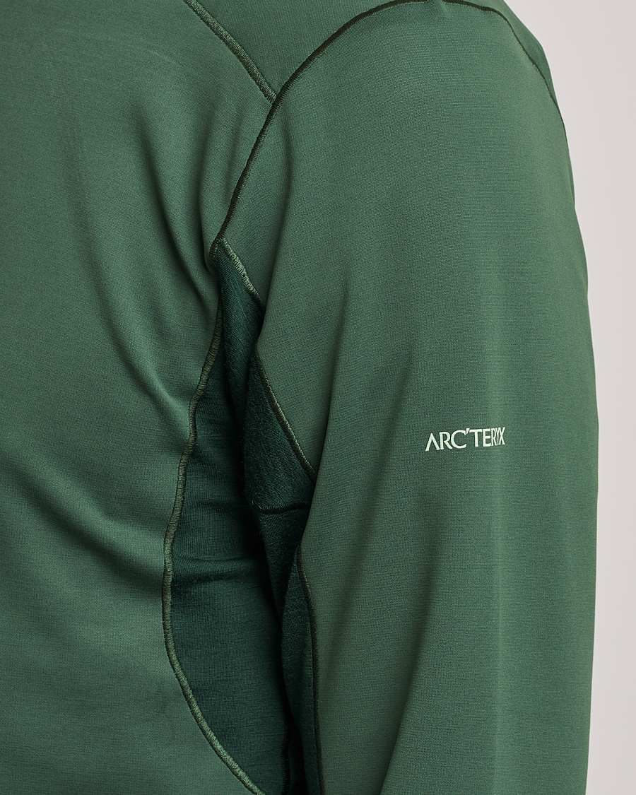 Herre | Gensere | Arc'teryx | Rho Hybrid Half-Zip Boxcar Green