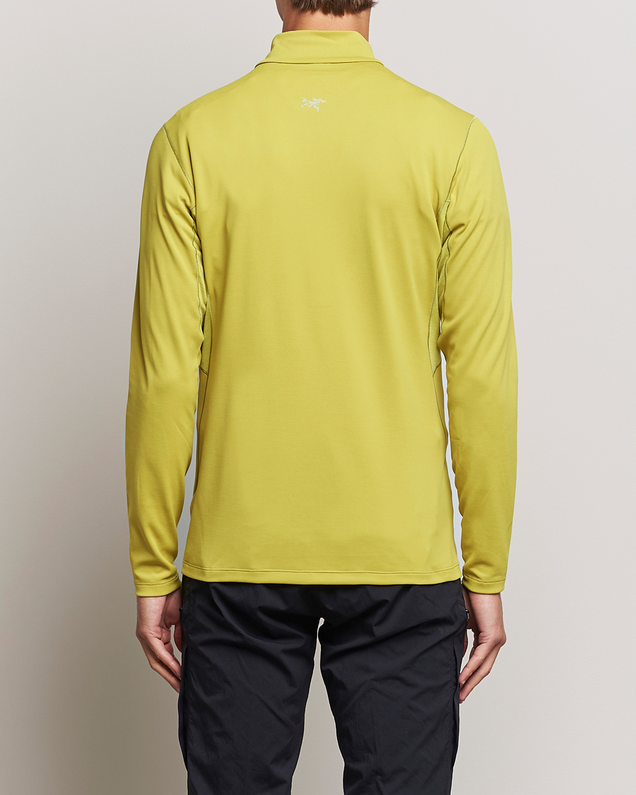 Herre | Gensere | Arc'teryx | Rho Hybrid Half-Zip Lampyre Yellow
