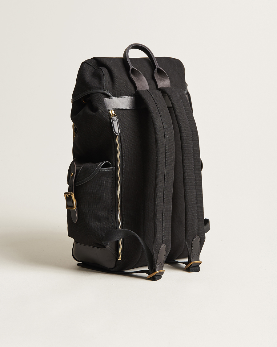 Herre | Polo Ralph Lauren Canvas Backpack Black | Polo Ralph Lauren | Canvas Backpack Black