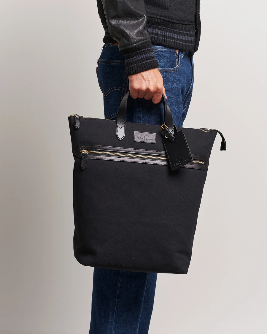 Herre |  | Polo Ralph Lauren | Canvas Tote Bag  Black