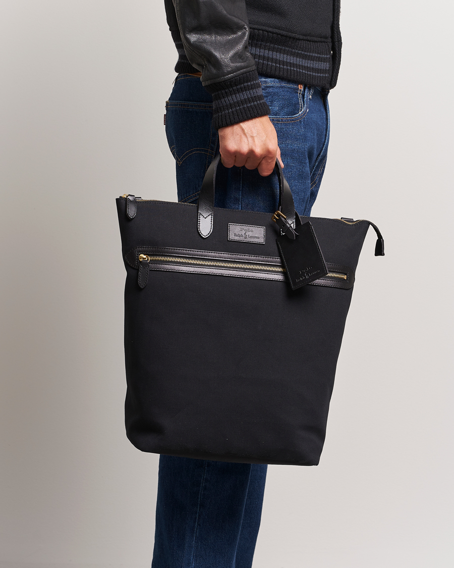 Herr | Accessoarer | Polo Ralph Lauren | Canvas Totebag Black