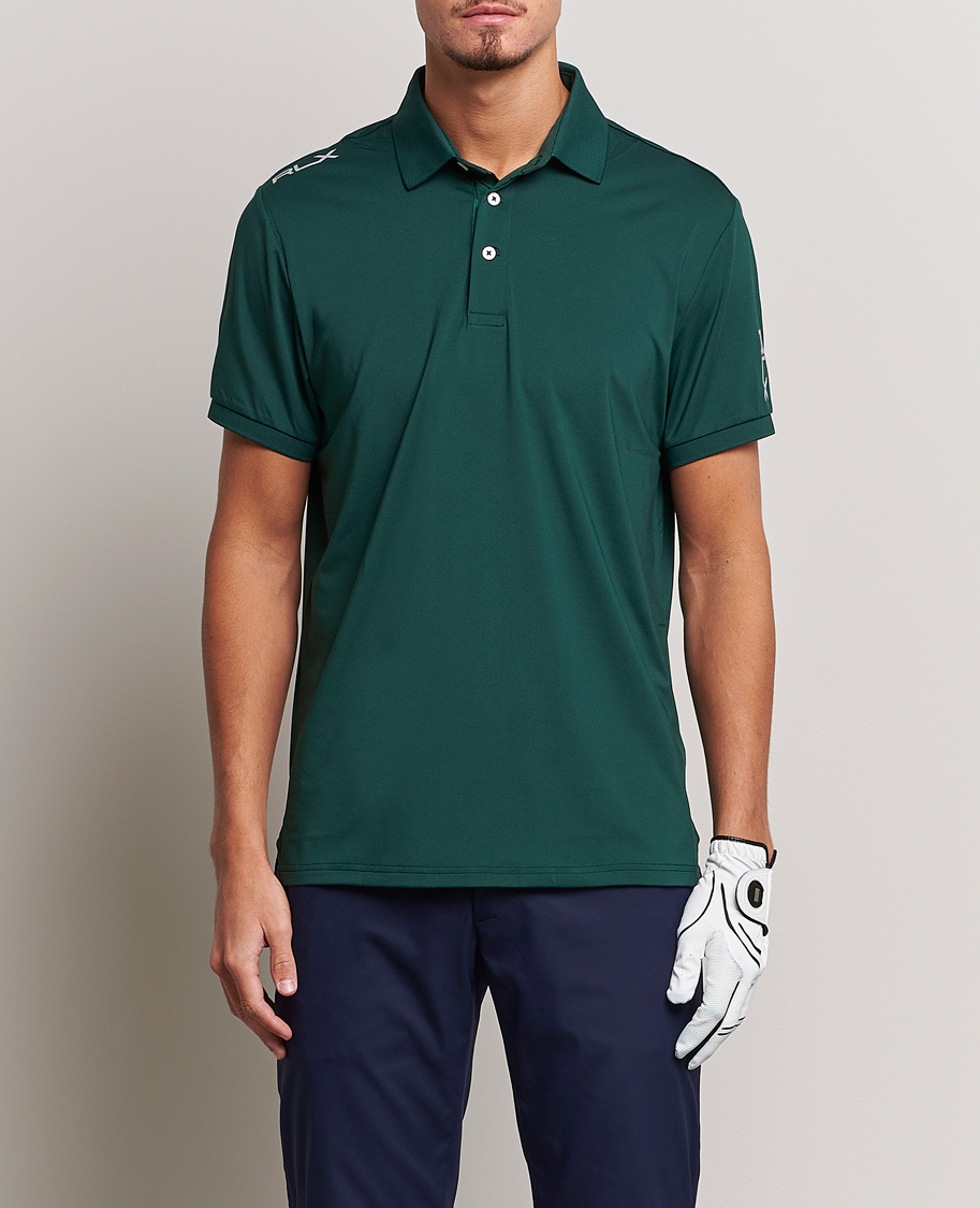 Herre | Pikéer | RLX Ralph Lauren | Airflow Active Jersey Polo Club Green