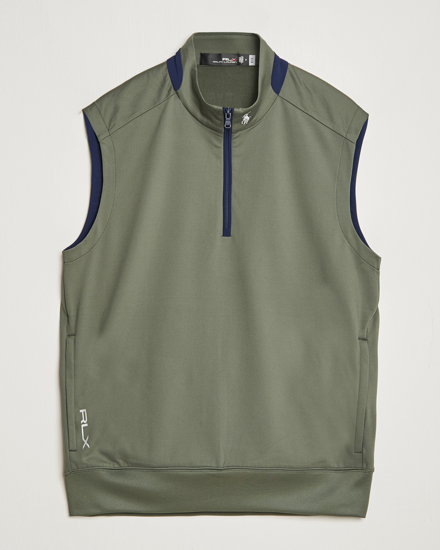 Herre | Jakker | RLX Ralph Lauren | Luxury Performance Vest Fossil Green
