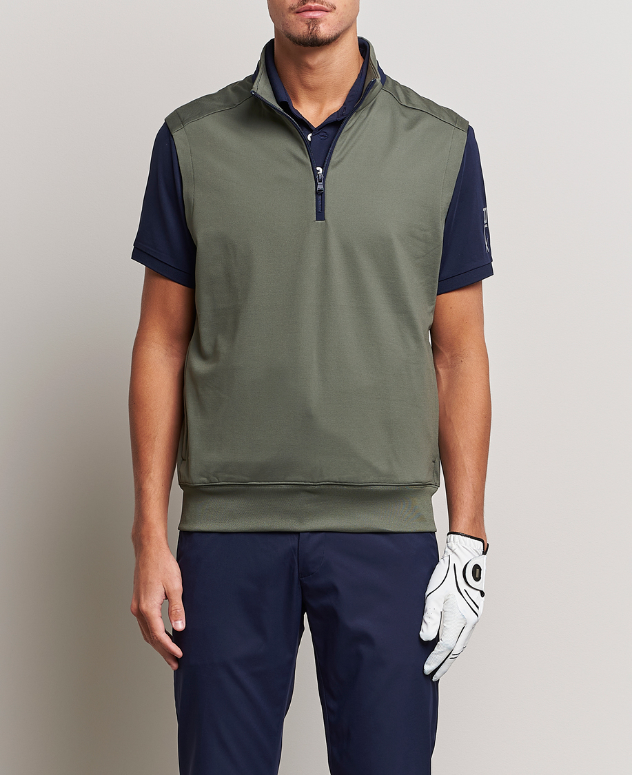 Herre | Jakker | RLX Ralph Lauren | Luxury Performance Vest Fossil Green