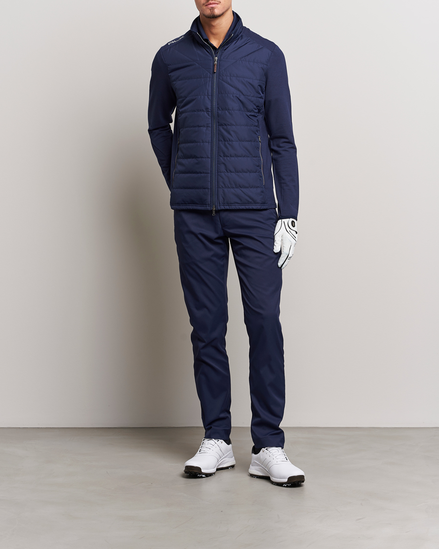 Herre | Gensere | RLX Ralph Lauren | Performance Wool Full Zip French Navy