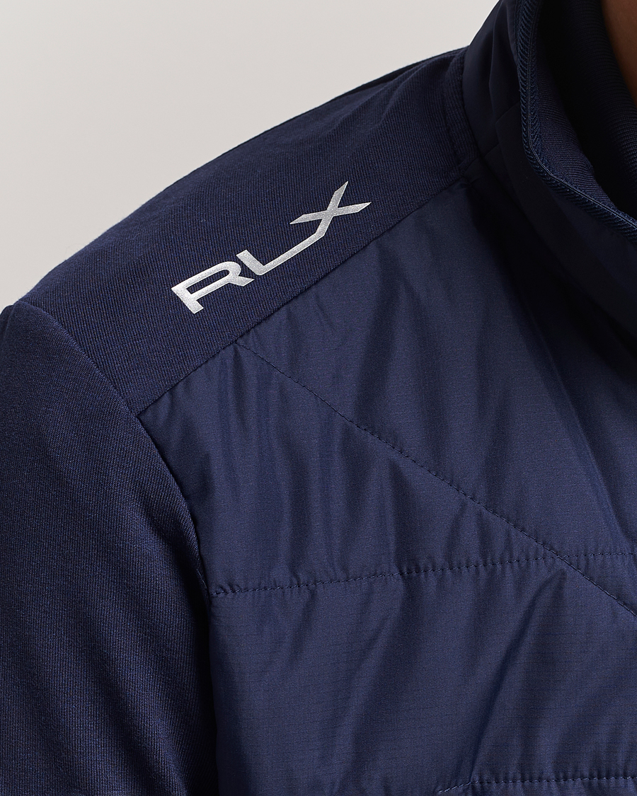 Herre | Gensere | RLX Ralph Lauren | Performance Wool Full Zip French Navy