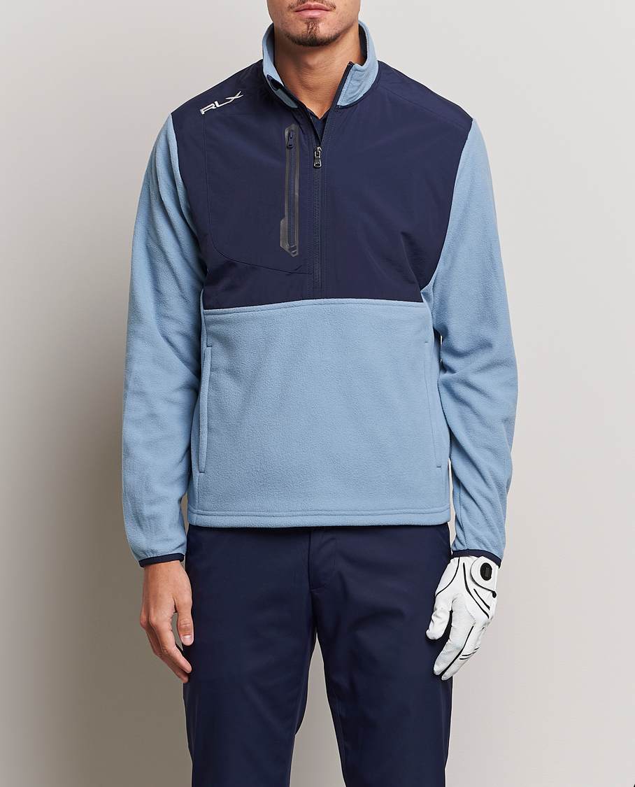 Herre | Golf | RLX Ralph Lauren | Tour Fleece Sweatshirt Vessel Blue