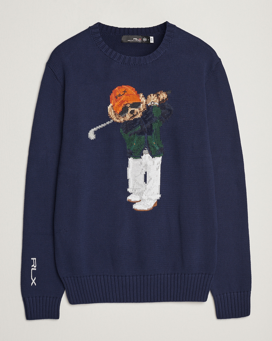 Herre | Gensere | RLX Ralph Lauren | Golf Bear Sweatshirt French Navy