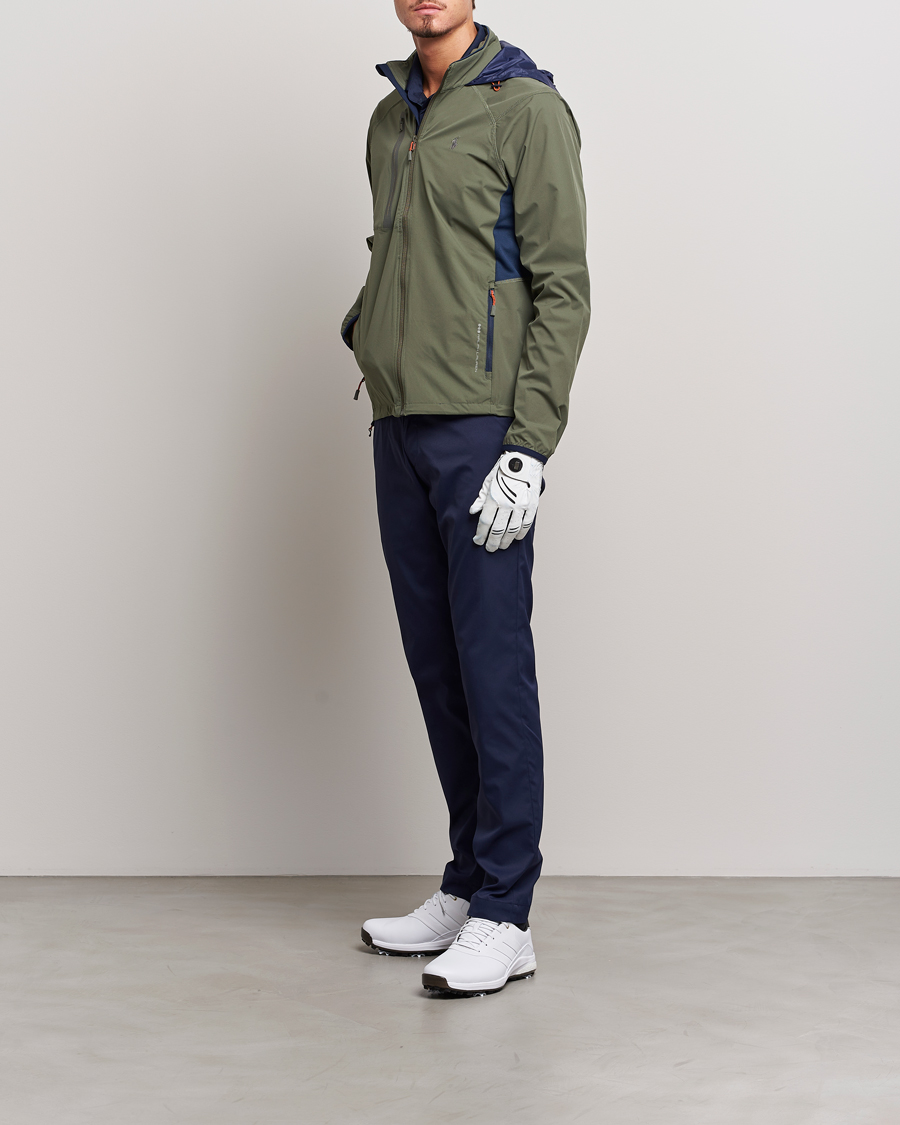 Herre | Jakker | RLX Ralph Lauren | Nylon Windbreaker Fossil Green