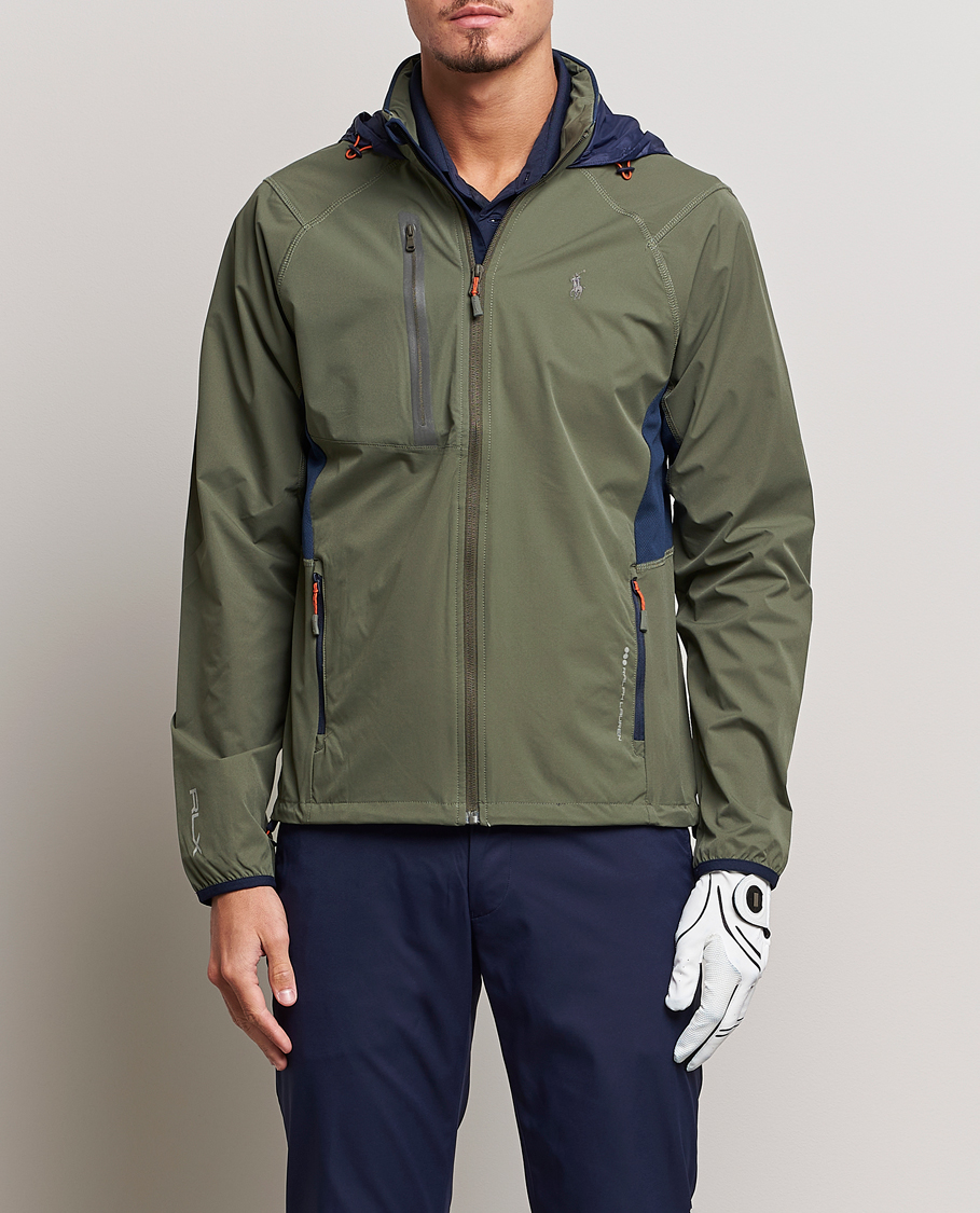 Herre |  | RLX Ralph Lauren | Nylon Windbreaker Fossil Green