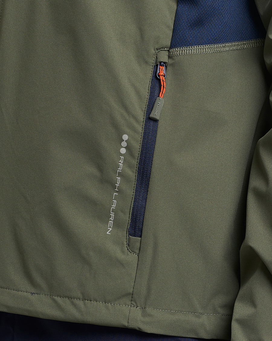 Herre | Jakker | RLX Ralph Lauren | Nylon Windbreaker Fossil Green