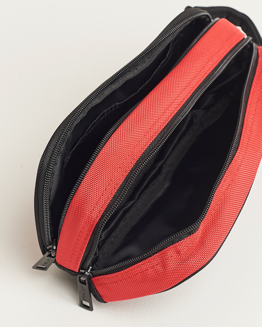 Herre | RLX Ralph Lauren Large Washbag Black/Red | RLX Ralph Lauren | Large Washbag Black/Red