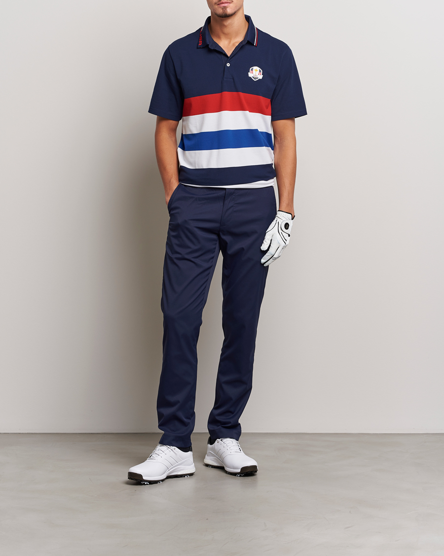 Herre | Pikéer | RLX Ralph Lauren | Ryder Cup Stripe Pique French Navy/Multi
