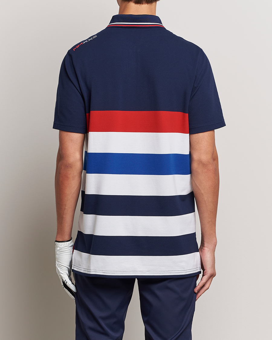 Herre | Pikéer | RLX Ralph Lauren | Ryder Cup Stripe Pique French Navy/Multi