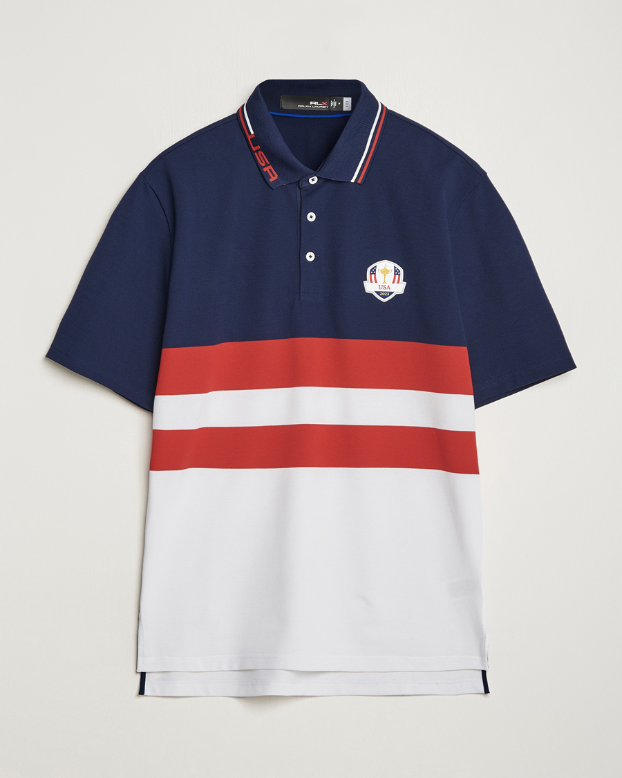 Herre | Pikéer | RLX Ralph Lauren | Ryder Cup Pique Pure White/Multi