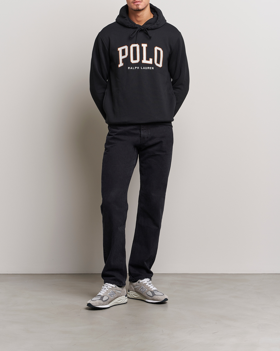 Herre | Gensere | Polo Ralph Lauren | RL Fleece Logo Hoodie Black
