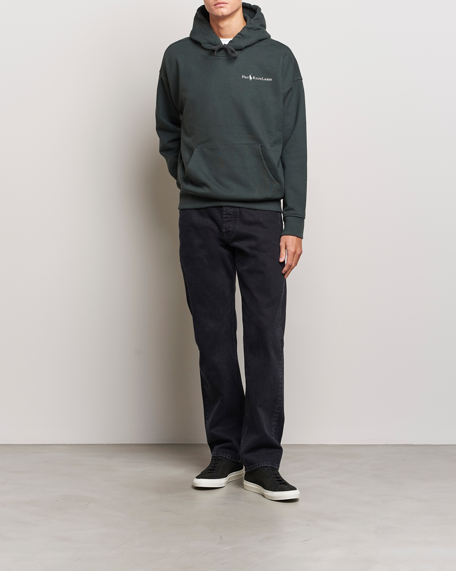 Herre | Gensere | Polo Ralph Lauren | Logo Hoodie Faded Black