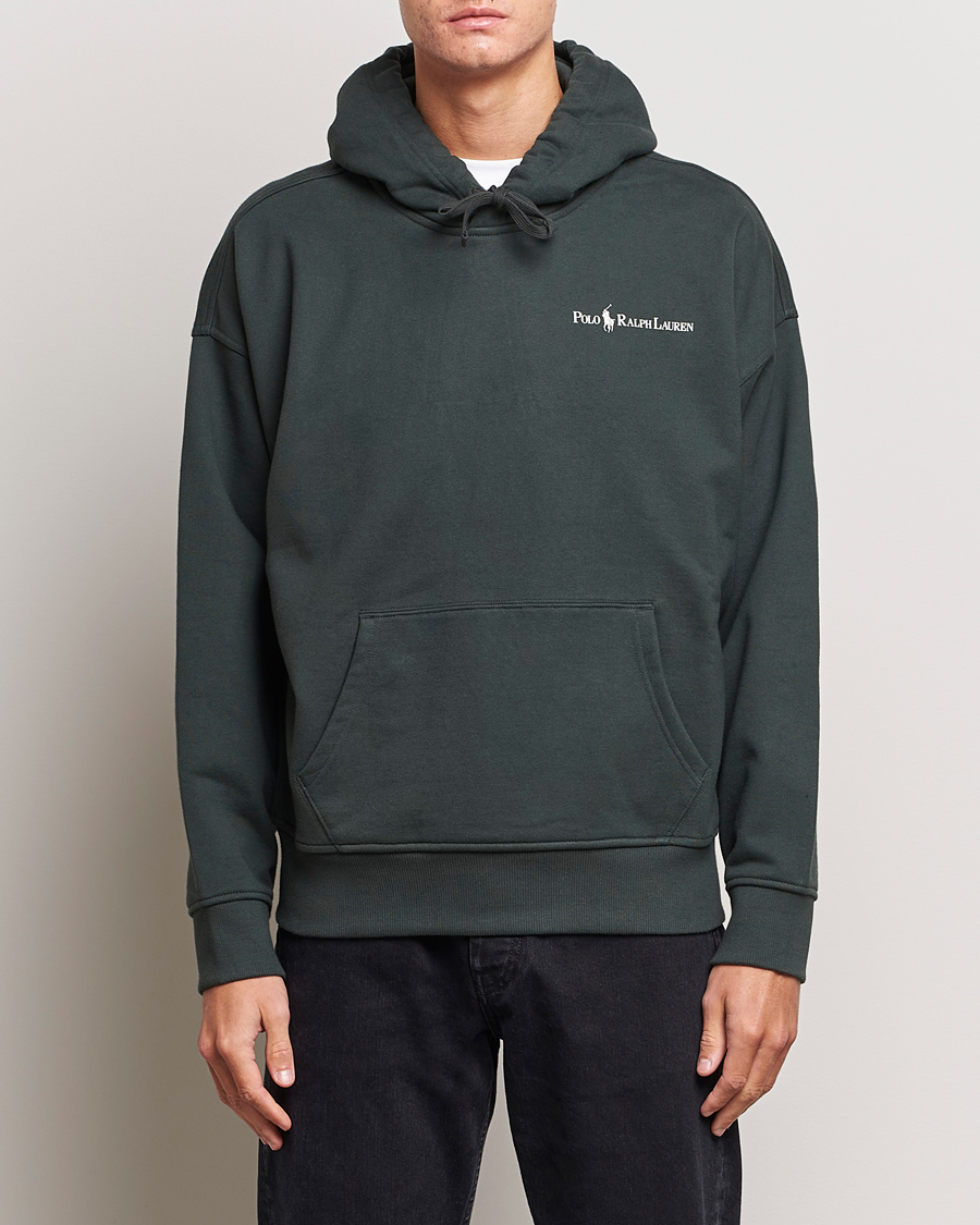 Herre | Gensere | Polo Ralph Lauren | Logo Hoodie Faded Black