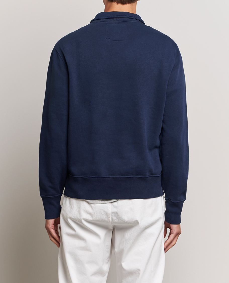 Herre | Gensere | Polo Ralph Lauren | Logo Cotton Half Zip Cruise Navy
