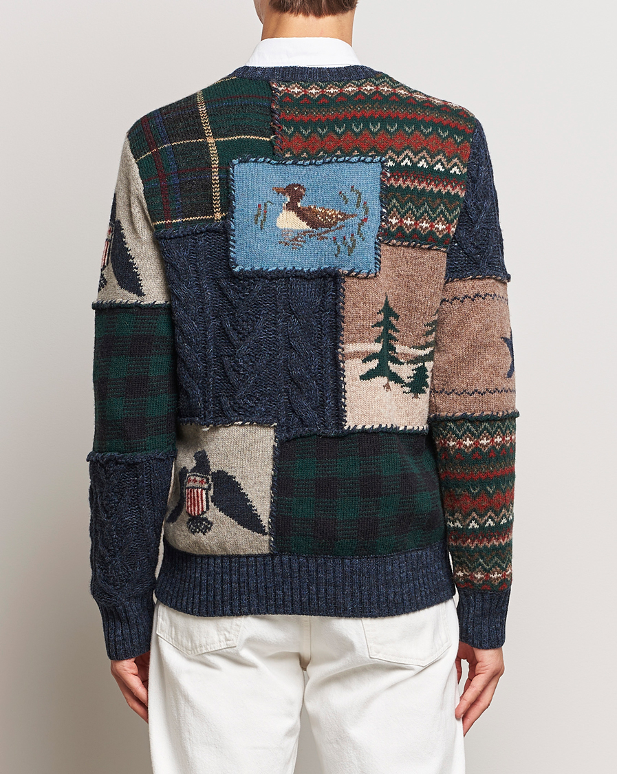 Herre | Gensere | Polo Ralph Lauren | Wool Patchwork Knitted Sweater Multi